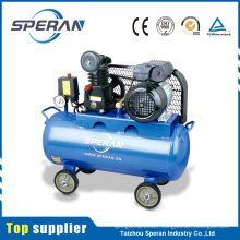 Reliable partner 8bar 0.75kw 50L mobile belt driven 1hp air compressor